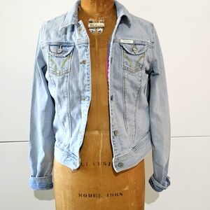 Vintage Hollister Large Denim Jacket Y2K Jean